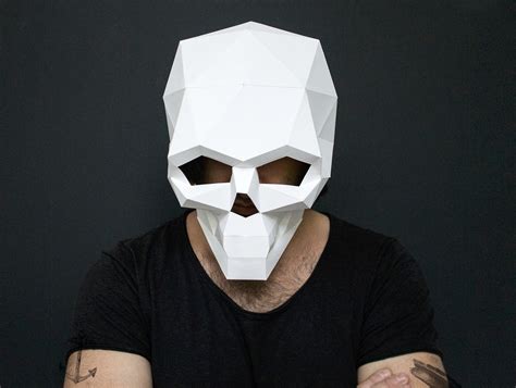 Diy Cardboard Skull Template